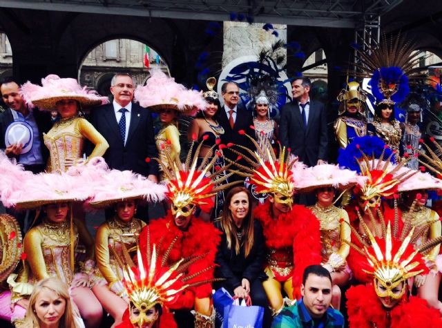 El Carnaval de Águilas se exhibe en Milán - 2, Foto 2