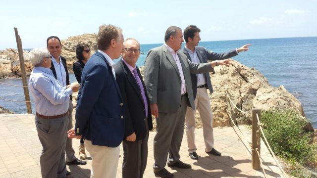 El Consejero de Industria y Turismo expresa el absoluto compromiso del Gobierno Regional con la regeneración de Bahía de Portmán - 5, Foto 5