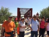 Ms de 400 personas recorren paisajes y monumentos de Alguazas en el Da Nacional de las Vas Verdes