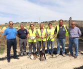 La Concejala de Agricultura y Pedanas refuerza su plantilla con cuatro operarios ms para el bacheo de caminos asfaltados del municipio
