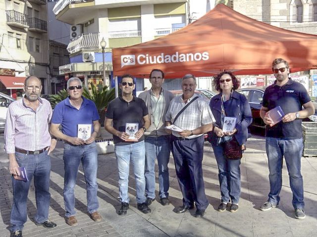 Ciudadanos (C´s) de Murcia expone en Cieza su proyecto para las elecciones europeas - 1, Foto 1