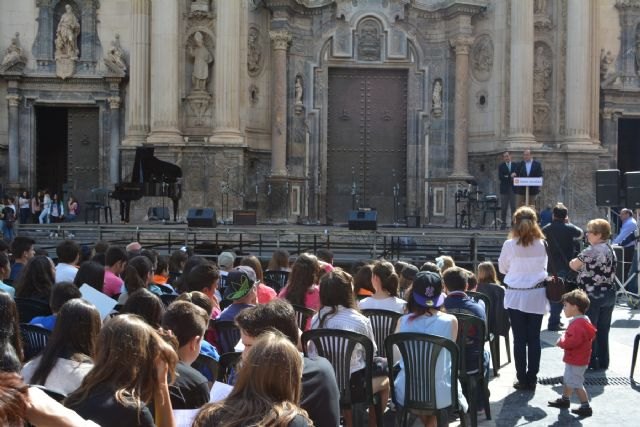 Más de 500 alumnos de 14 centros educativos participan en el VII encuentro Cantemus de coros escolares - 1, Foto 1