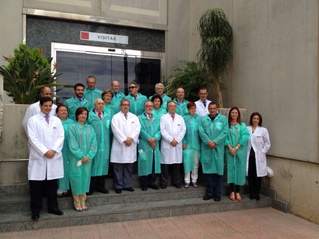 La Comisin de Industria visita las instalaciones de “ElPozo”, la primera empresa productora de la regin, Foto 2