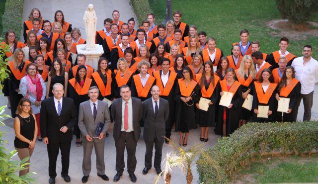 Los universitarios alemanes del UCAM International Business Certificate reciben sus becas y diplomas - 1, Foto 1