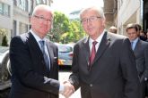 Valcrcel y Juncker defienden la Europa de los ciudadanos y la proximidad de las instituciones europeas