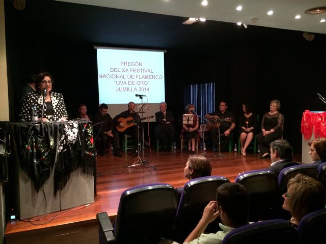 Flamenco y toros se dan la mano en el XX Pregón Cante, toque, y poesía del Festival Uva de Oro de Jumilla - 3, Foto 3