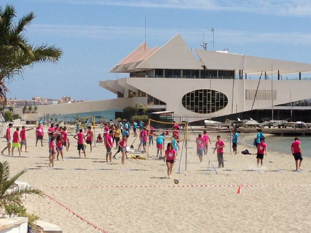 El PDM promociona los deportes náuticos en los Juegos del Mar Menor con los institutos del municipio - 2, Foto 2