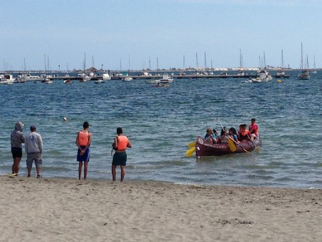 El PDM promociona los deportes náuticos en los Juegos del Mar Menor con los institutos del municipio - 3, Foto 3