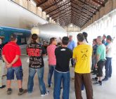Internos en los centros penitenciarios de la regin visitan el Museo Naval de Cartagena patrocinados por los Templarios de Jumilla
