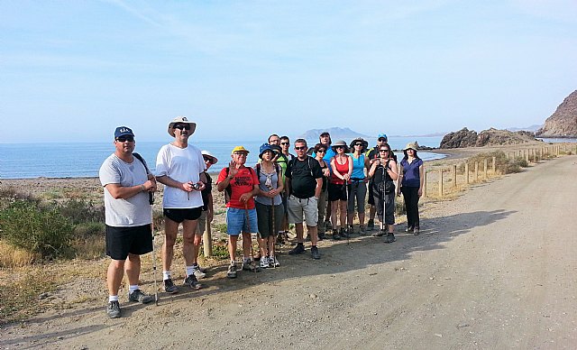 El programa de senderismo de la concejalia de Deportes se despide hasta el prximo mes de septiembre con una ruta a Puntas de Calnegre - 1