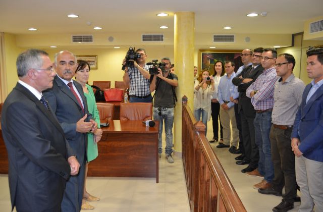 El presidente de la Comunidad y el alcalde de Águilas mantienen una reunión de trabajo en el municipio - 1, Foto 1