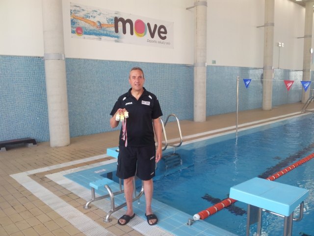 Jos Miguel Cano participated in the Open Masters Swimming, Foto 1