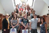 25 alumnos ingleses participan en un encuentro con el instituto caravaqueño San Juan de la Cruz