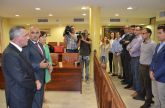 El presidente de la Comunidad y el alcalde de guilas mantienen una reunin de trabajo en el municipio