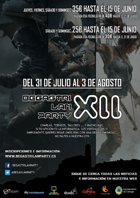La XII Begastri Lan Party durará cuatro días y contará con muchas novedades - 2, Foto 2