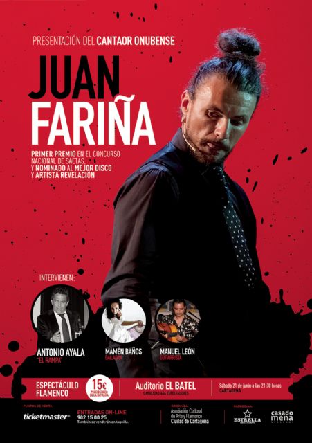 Juan Fariña, cantaor revelación de 2013, en El Batel - 1, Foto 1