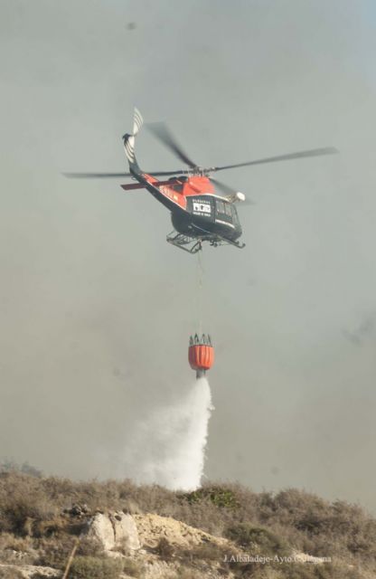 Estabilizado el incendio del Barranco de Orfeo que ha quemado 120 hectáreas de matorral - 3, Foto 3