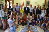 Estudiantes franceses participan en un Programa de Intercambio Lingstico en guilas