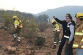 La Comunidad informa de que el incendio forestal en el Barranco de Orfeo se encuentra estabilizado