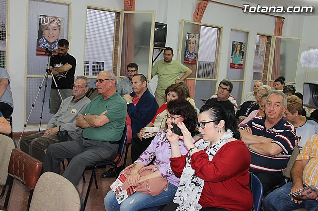 El PSOE de Totana celebr un mitin en el Local Social del Barrio San Francisco - 4