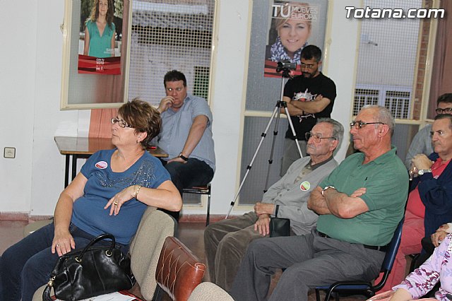 El PSOE de Totana celebr un mitin en el Local Social del Barrio San Francisco - 5