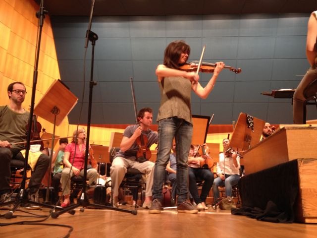 La violinista Lina Tur protagoniza esta tarde el concierto de la Orquesta Sinfónica de la Región de Murcia - 1, Foto 1