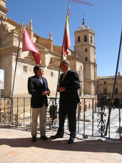 El Alcalde de Lorca agradece a ElPozo Alimentacin su 