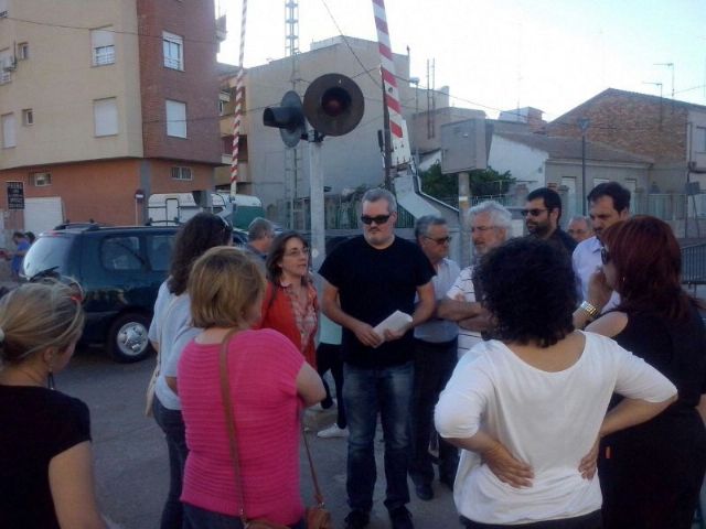 La Izquierda Plural exigirá en el PE inversiones para sacar el tren fuera de Alcantarilla - 1, Foto 1