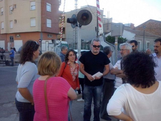 La Izquierda Plural exigirá en el PE inversiones para sacar el tren fuera de Alcantarilla - 2, Foto 2