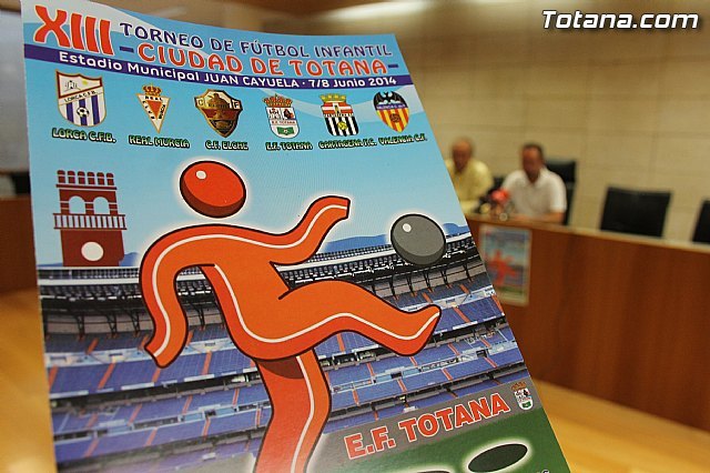 The Children XIII Football Tournament "Ciudad de Totana" will bring together teams of Valencia CF, Elche CF, Real Murcia, Cartagena FC, CFB Lorca and Totana EF, Foto 2