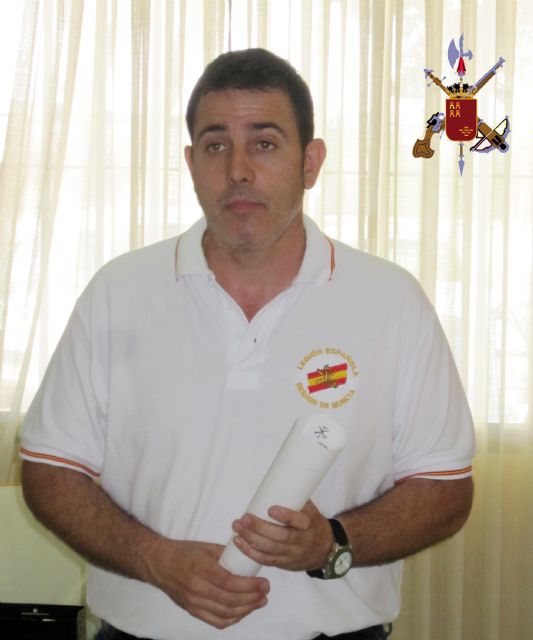 Presidente de la Hermandad El Sr. Caballero Legionario D.Miguel Ángel Martínez Oliva, Foto 1