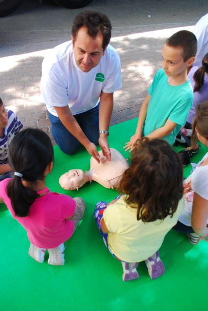 Multitudinaria acogida de la Feria de los Cuidados en Cartagena - 1, Foto 1