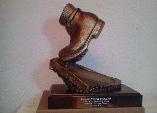 El Club Montañero de Murcia otorga el Trofeo a la escaladora novel a la totanera Telesfora Martnez Tudela - 2