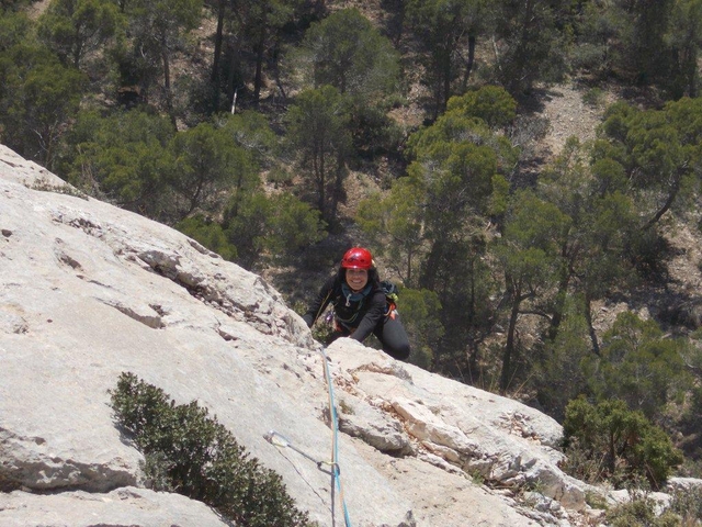 El Club Montañero de Murcia otorga el Trofeo a la escaladora novel a la totanera Telesfora Martnez Tudela - 4
