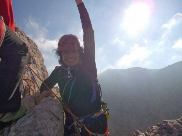El Club Montañero de Murcia otorga el Trofeo a la escaladora novel a la totanera Telesfora Martnez Tudela - 5