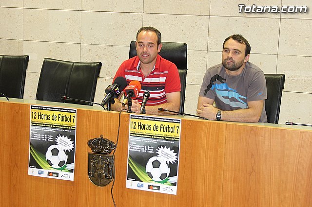 The 12 hours-7 football organized to benefit PADISITO Saturday will be held June 14, Foto 1