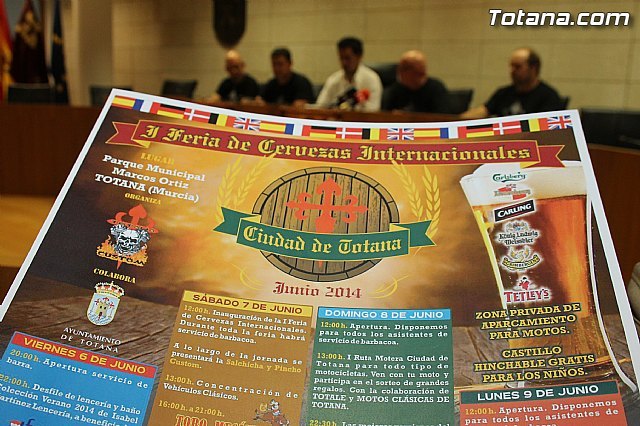 Totana acoge del 6 al 9 de junio la I Feria de Cervezas Internacionales Ciudad de Totana, Foto 5