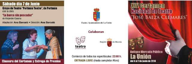 La próxima semana se volverá a celebrar en La Unión el certamen nacional de teatro José Baeza Clemares - 3, Foto 3