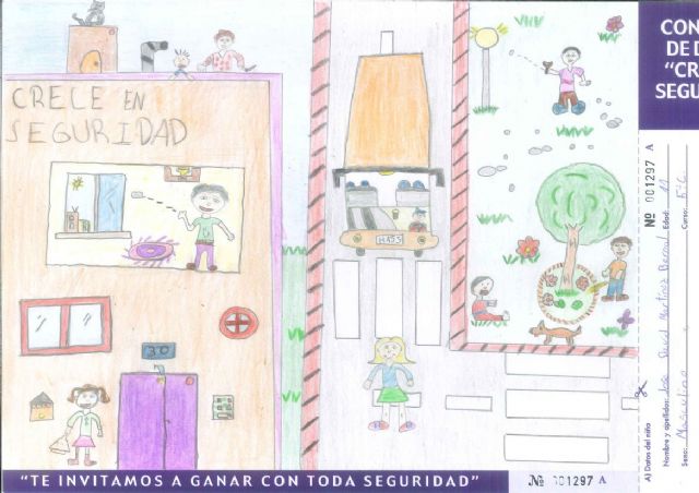 Los ganadores del V concurso de dibujo Crece en Seguridad reciben sus premios - 2, Foto 2