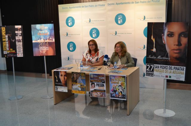 India Martínez y La Guardia principales atractivos de las fiestas patronales de San Pedro del Pinatar - 2, Foto 2