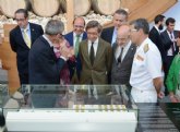La oferta cultural de la Región crece con la apertura de la muestra sobre el tesoro de Nuestra Señora de las Mercedes en el Arqua de Cartagena
