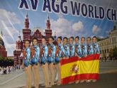 El Rítmica Cartagena gana el bronce en el Mundial de Estética de Grupo