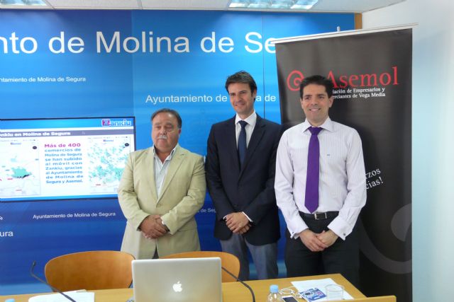 El comercio local de Molina de Segura se sube al móvil  con la puesta en marcha de la aplicación Zankiu - 1, Foto 1
