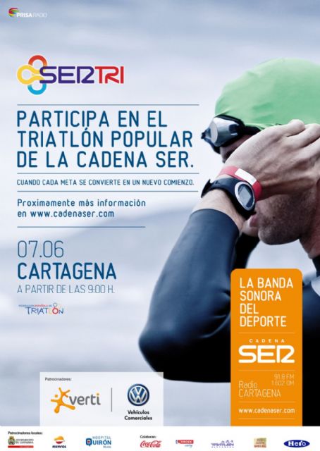Cartagena será la primera este año en celebrar el triatlón de SERTRI - 3, Foto 3