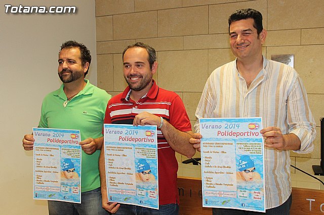 Se presenta el programa “Verano Polideportivo´2014”, que incluye escuela de verano bilingüe y actividades para adultos, Foto 2