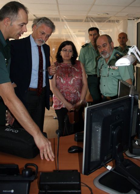 El Fiscal antimafia de la Región italiana de Reggio Calabria visita la Guardia Civil de Murcia - 1, Foto 1