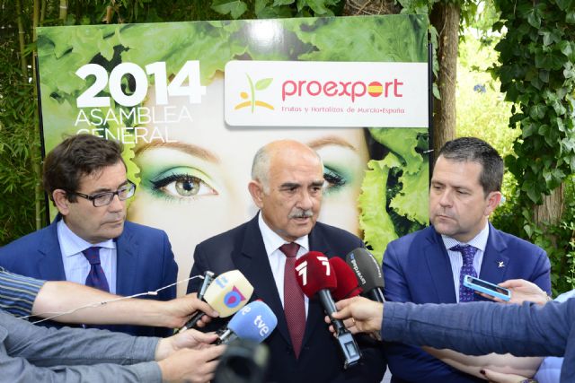 Necesitamos tener garantizada el agua, ha reclamado Marín en la clausura del la Asamblea General de PROEXPORT - 2, Foto 2