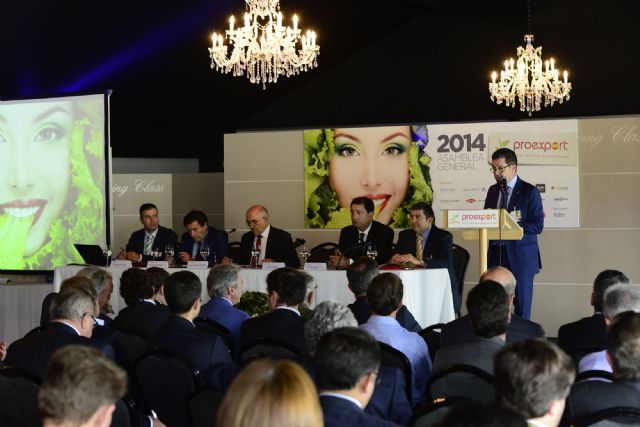 Necesitamos tener garantizada el agua, ha reclamado Marín en la clausura del la Asamblea General de PROEXPORT - 3, Foto 3