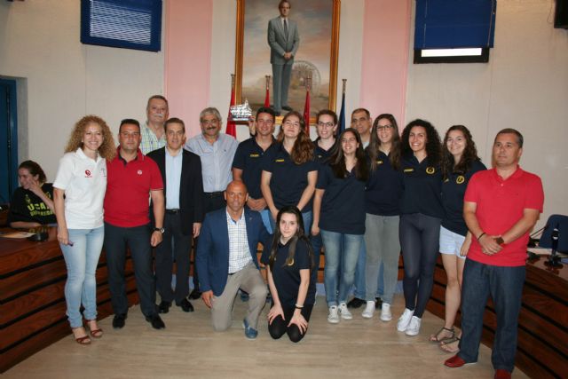 El alcalde recibe a los tres equipos ascendidos del club baloncesto JAIRIS de Alcantarilla - 5, Foto 5