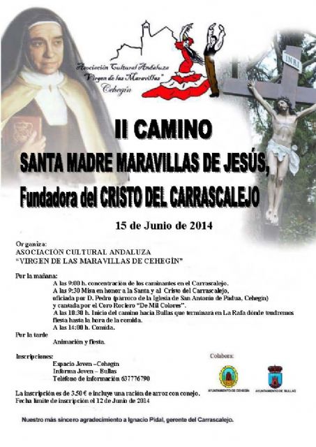 El II Camino de Santa Maravillas de Jesús se celebrará el 15 de junio - 1, Foto 1